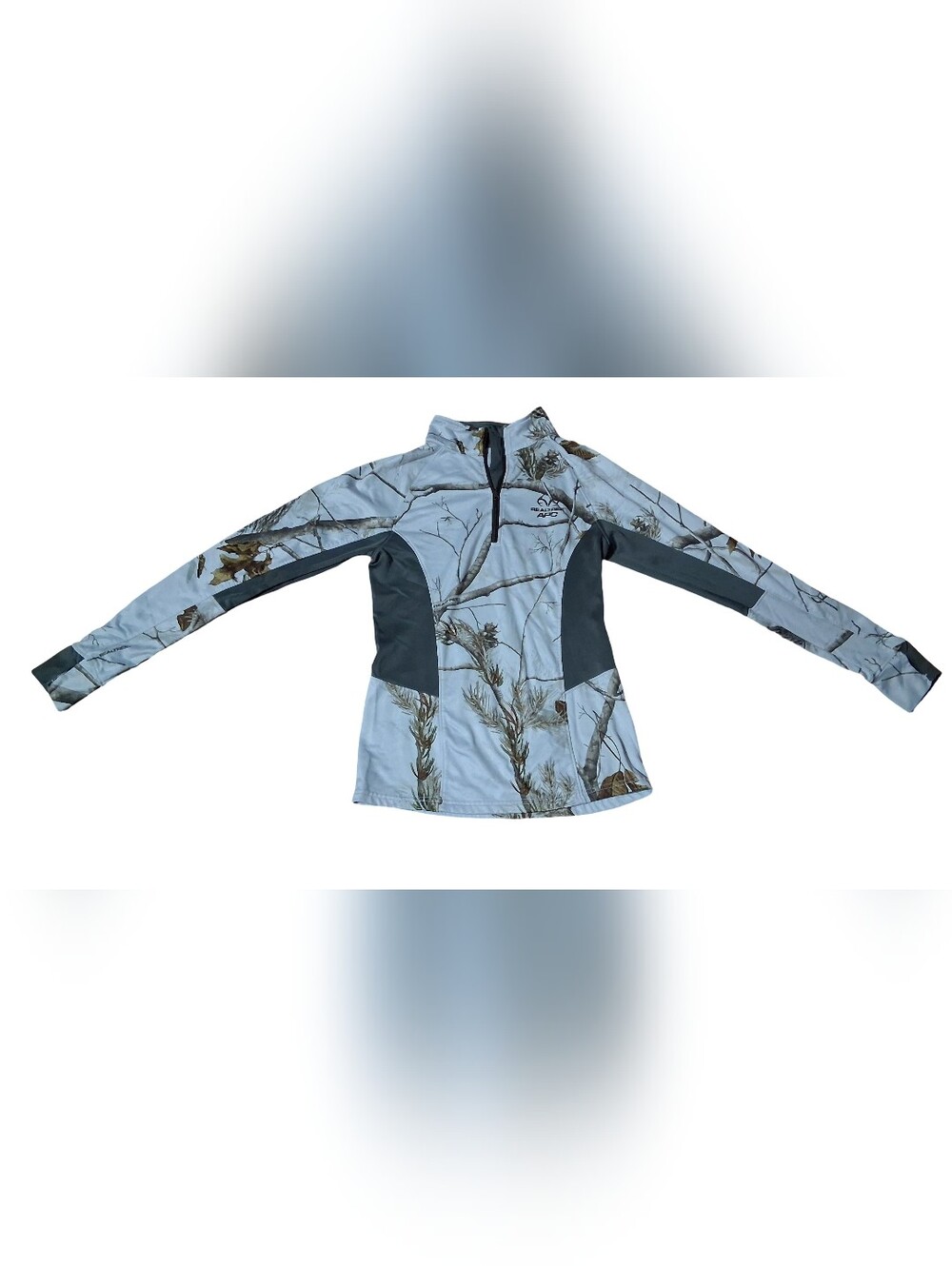 Clothes: Juniors Realtree Half Zip Long Sleeve (Small)